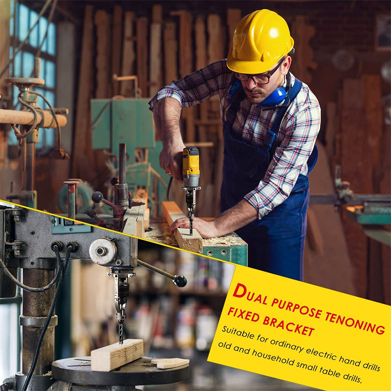 BowLift | Woodworking Square Hole Drill Bits Adapter Bracket