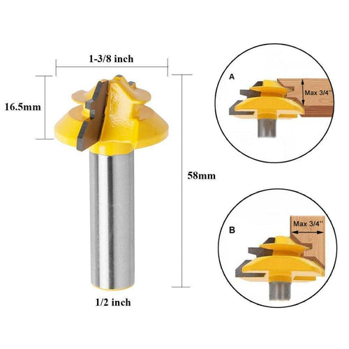 Domom Forest with 45-degree locking cutting edge | Bowlift