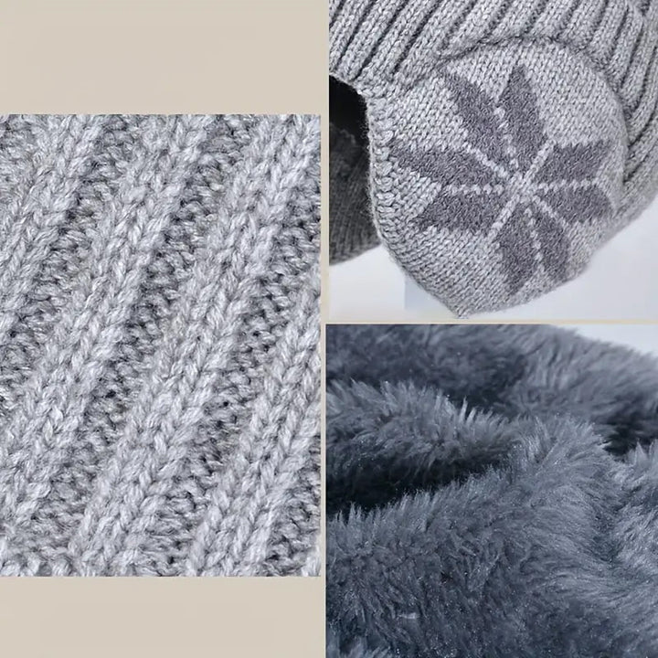 BowLift | Kids Winter Fleece Scarf Suit Knit Hat