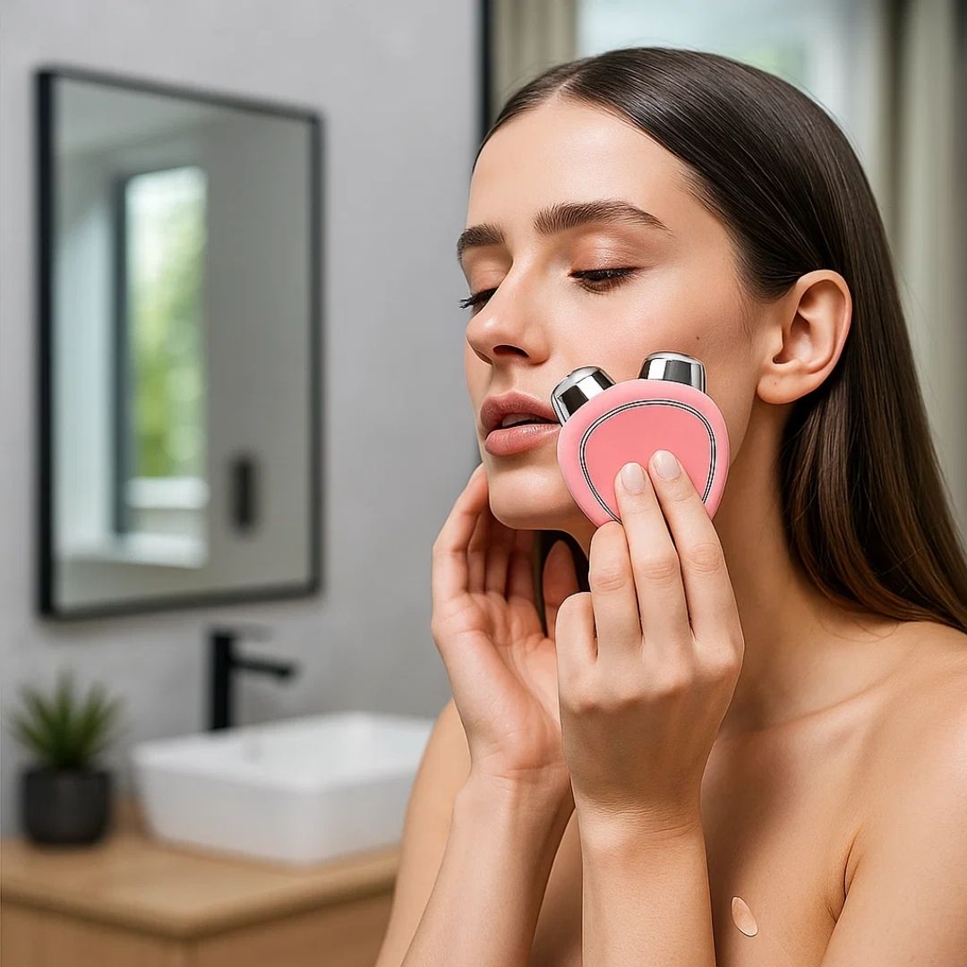 RejuvTone | EMS Facial Toner – Non‑surgical Lift – USB‑rechargeable Lightweight Device – Anti‑ageing Skincare Bowlift