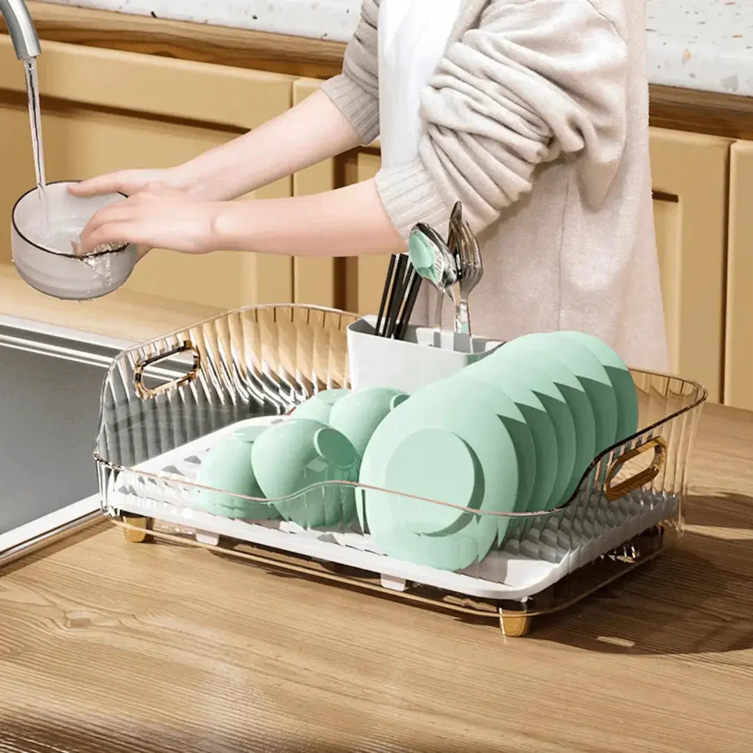BowLift | Draining rack for dishes with drainage and modern design