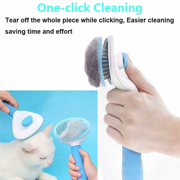 BowLift | Premium Pets Self-Cleaning Slicker Brush