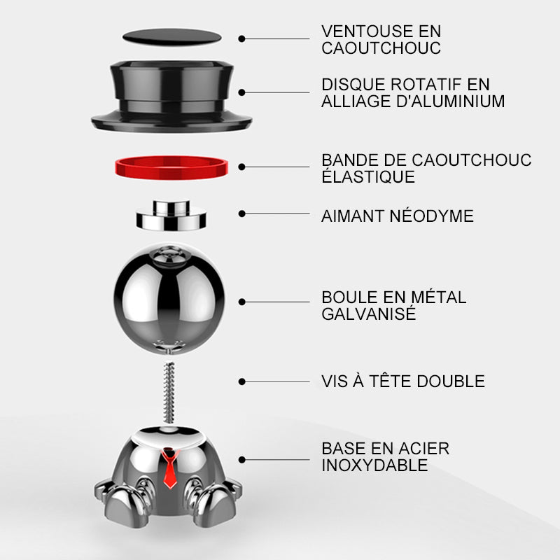 Cute Magnetic Rotating 360° Phone Holder | Bowlift