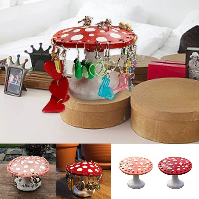 BowLift | Cute Mushroom Earrings Holder