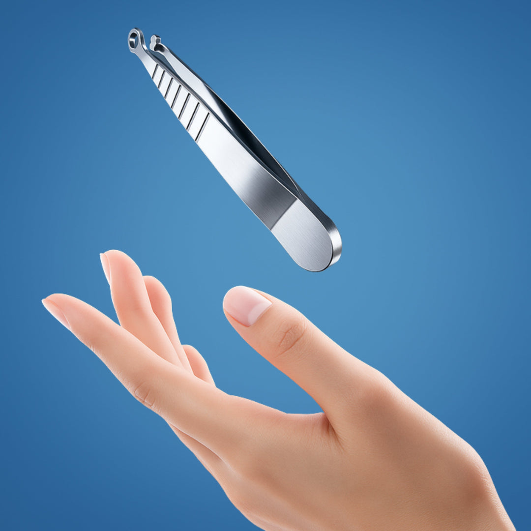 Safe Round Tip Design – Stainless Steel – Precise Grooming for Nose & Face Bowlift