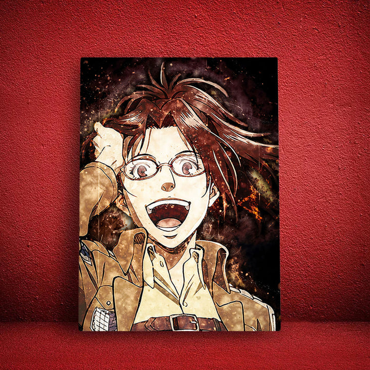 Silly Anime Girl - Canvas Wall Art Painting | Bowlift