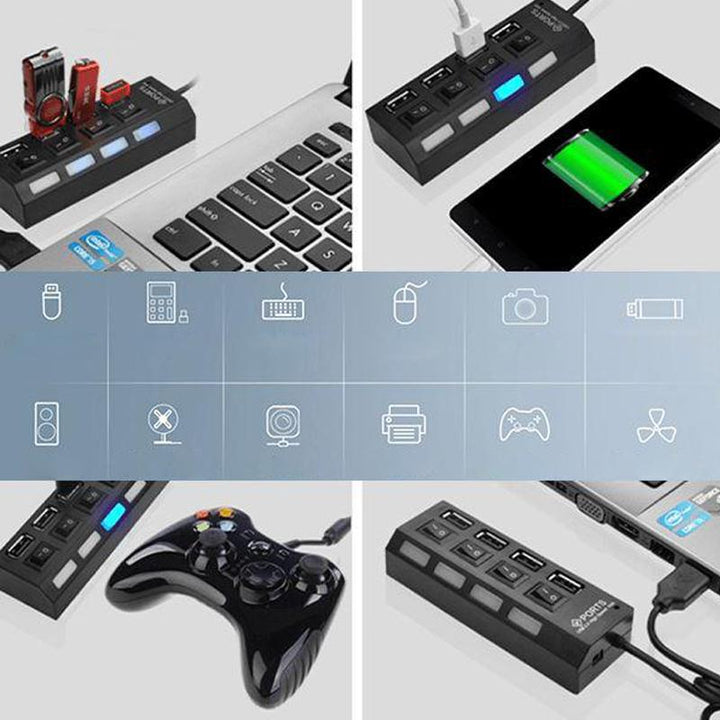 BowLift | Multiple Ports High-Speed USB Hub