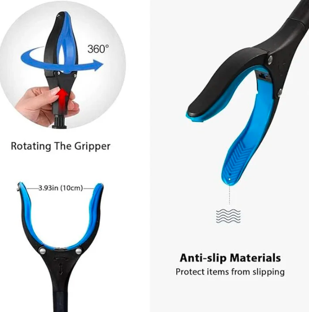 BowLift | Newly Upgraded Foldable Grabber With 360° Swivel Clip