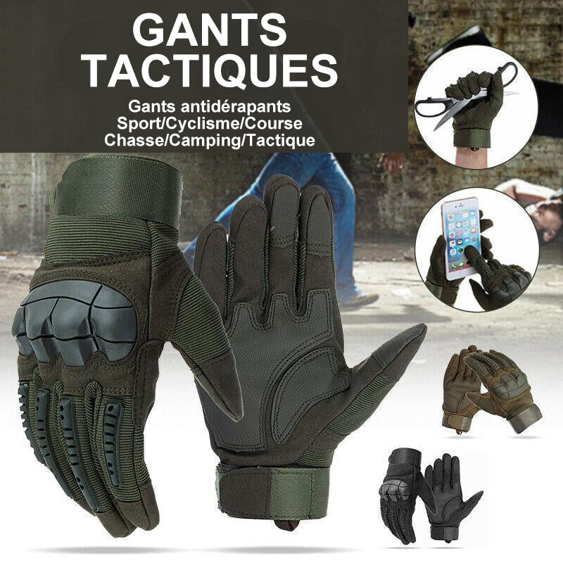 Military tactical gloves with full fingers | Bowlift