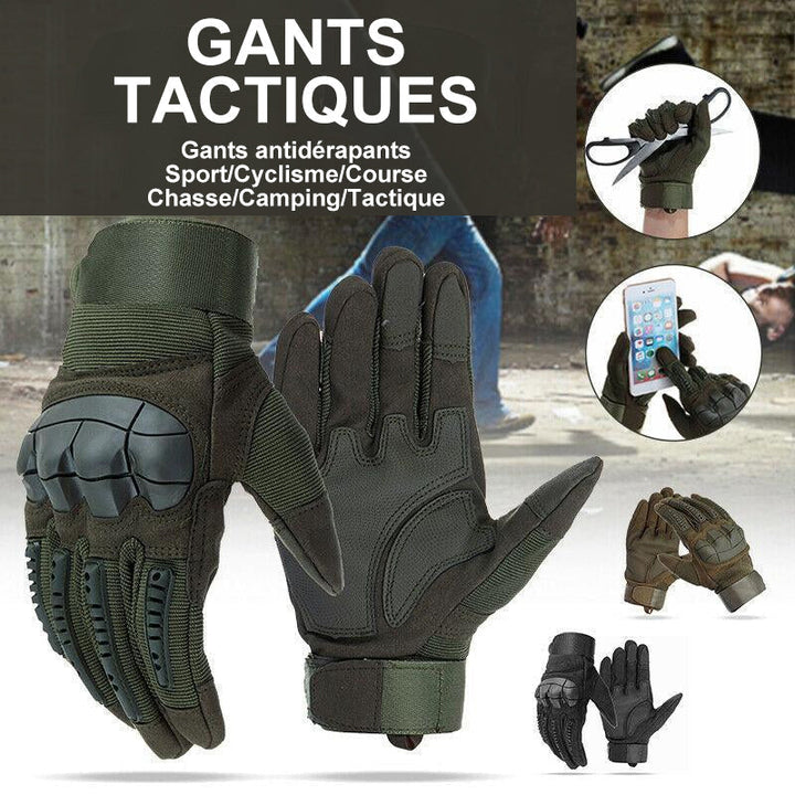 Military tactical gloves with full fingers | Bowlift