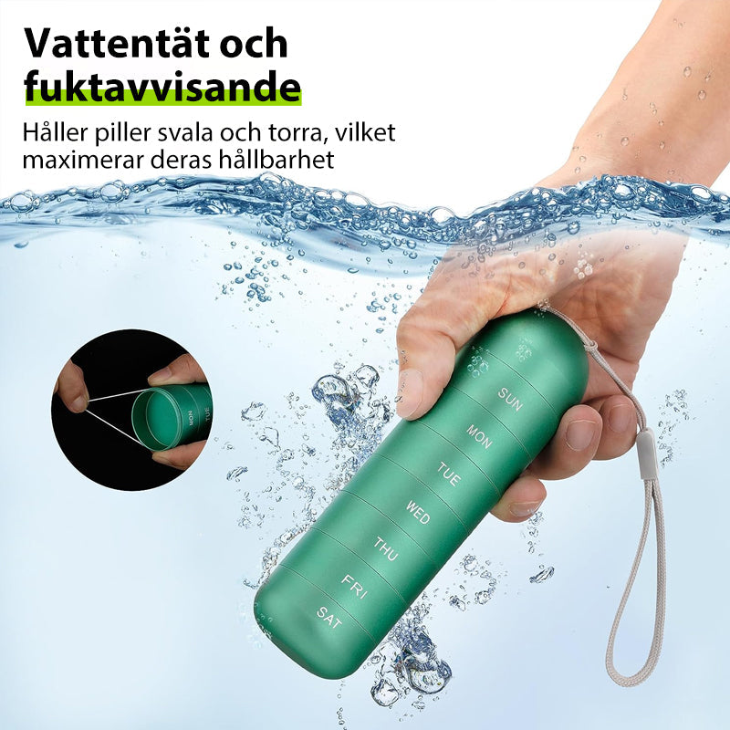 BowLift | 7-Day Portable Pillbox for Travel