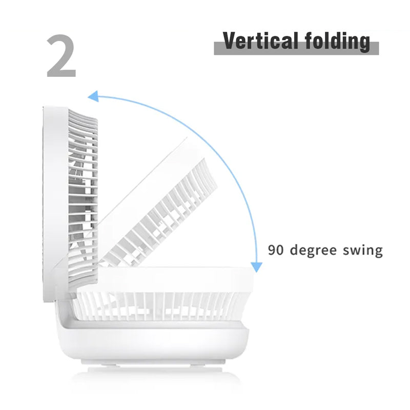 Foldable Desktop Fan | Bowlift