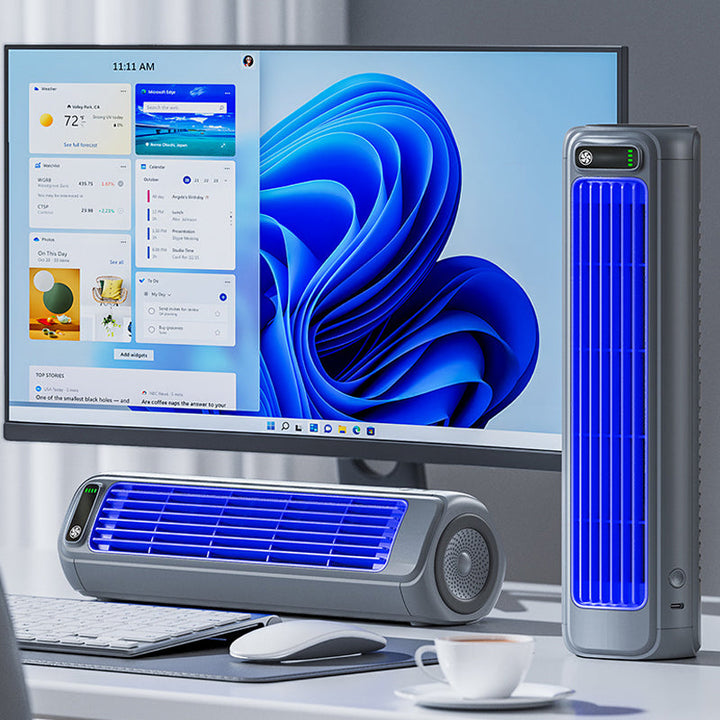 Portable Air Cooler | Wireless, USB Rechargeable Bowlift