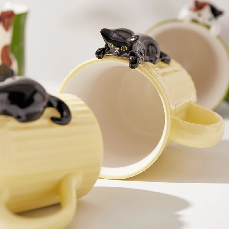 BowLift | Hanging in There Cat Ceramic Mug