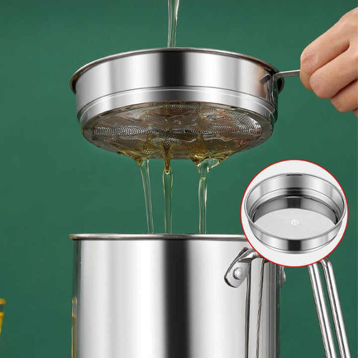 Stainless Steel Oil Filter Pot | Bowlift