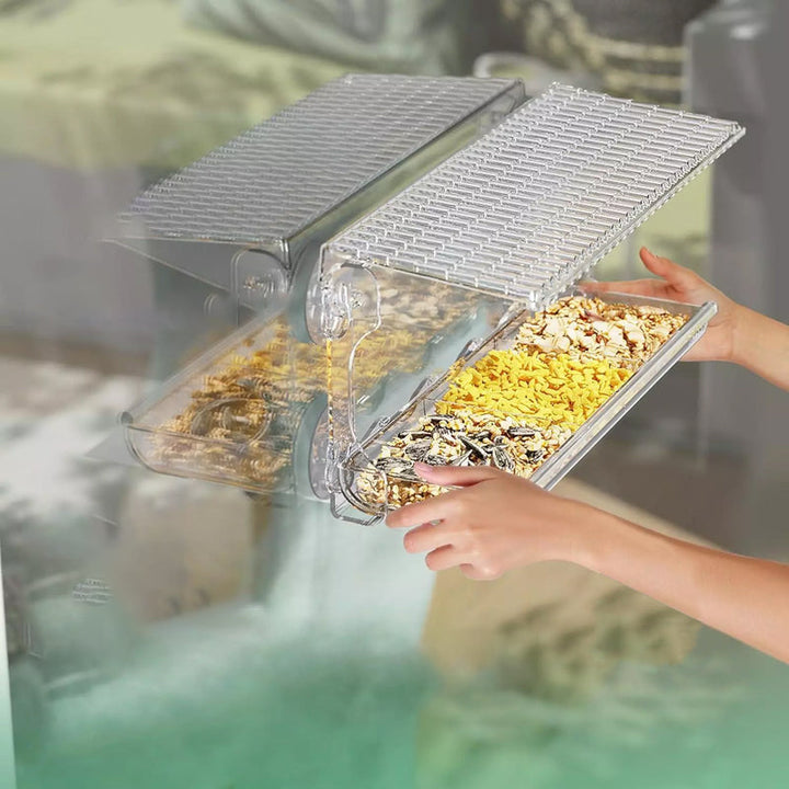 BowLift | Outdoor Clear-Window-Suction-Cup-Birdhouse