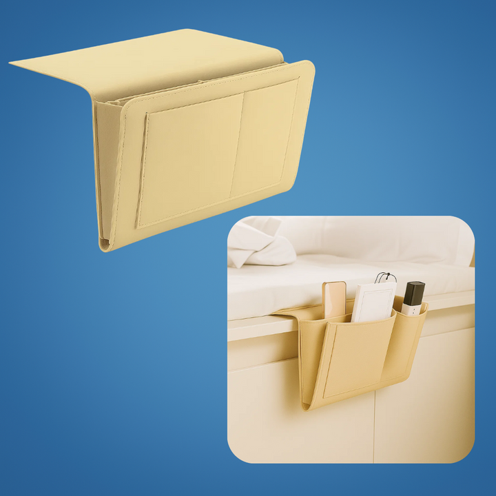 Essentials Within Reach – Thick Felt Durable Material – Save Space Stay Organised & Enjoy Nighttime Comfort Bowlift
