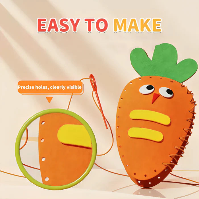 Beautiful sewing kit for children to make themselves | Bowlift