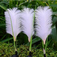 BowLift | Decorative Rattan Garden Lighting – Solar Lamp in Grass Design for Outdoor Use