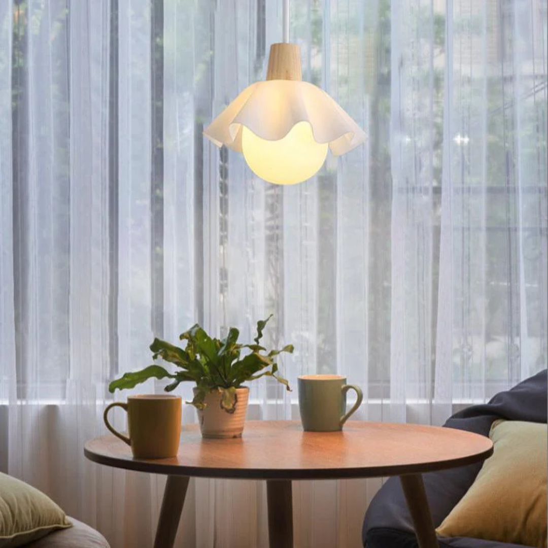 BowLift | Flower-shaped pendant lamp