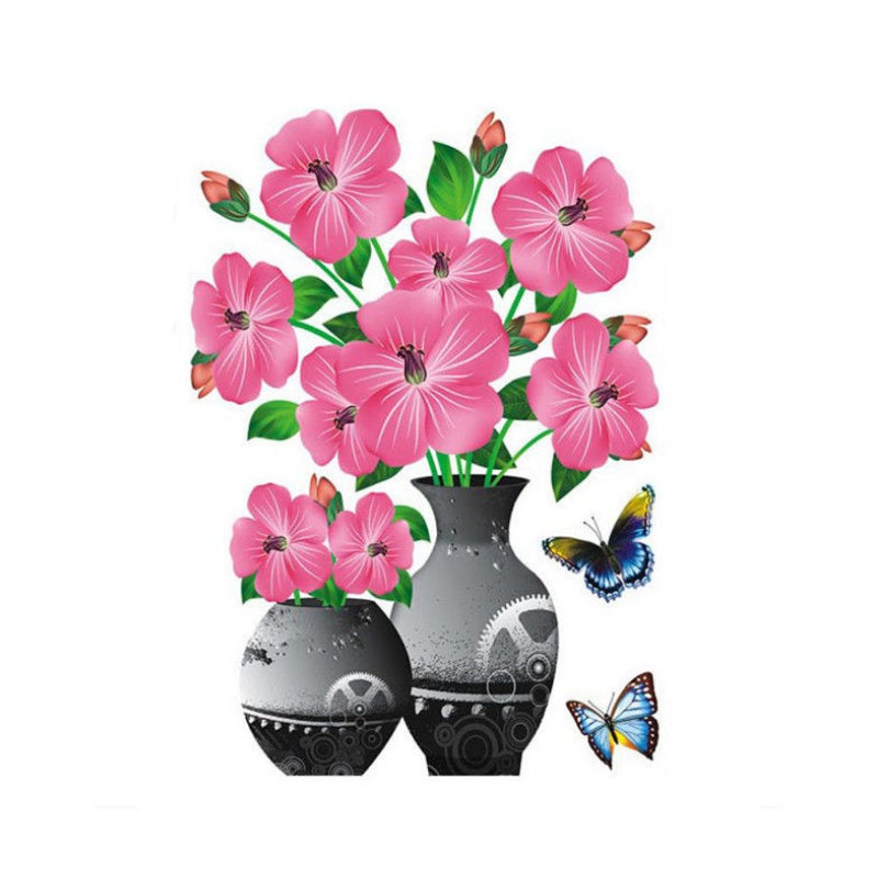 DIY Plant Vase 3D Stereo Stickers Self-Adhesive | Bowlift