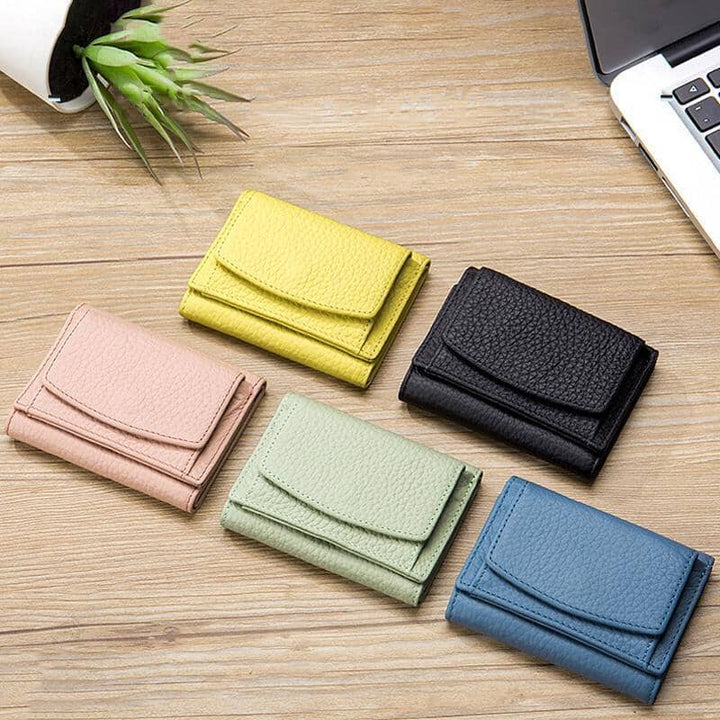 BowLift | Handmade RFID wallet made of soft leather