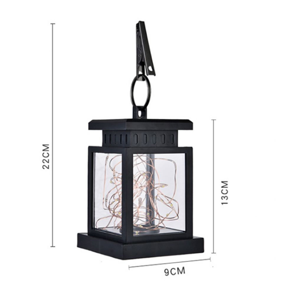 BowLift | Solar LED Lantern with Fairy Lights – Decorative Garden Lamp for Outdoors and Terrace