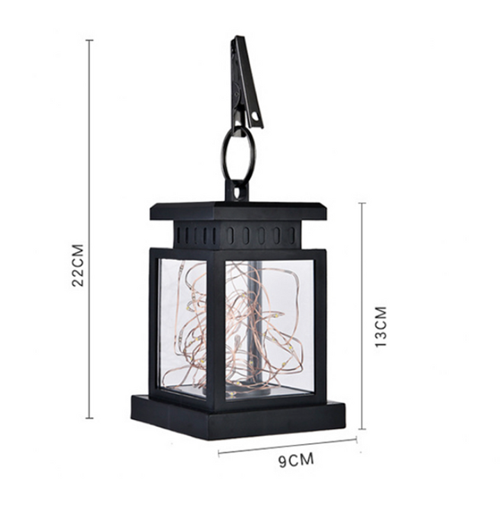 BowLift | Solar LED Lantern with Fairy Lights – Decorative Garden Lamp for Outdoors and Terrace