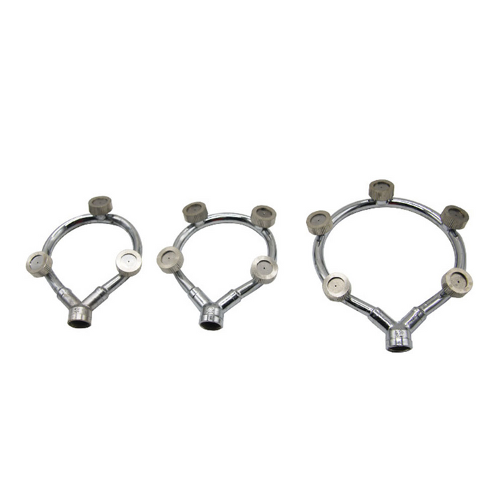BowLift | High pressure stainless steel ring multi nozzle – Efficient spray attachment for garden irrigation