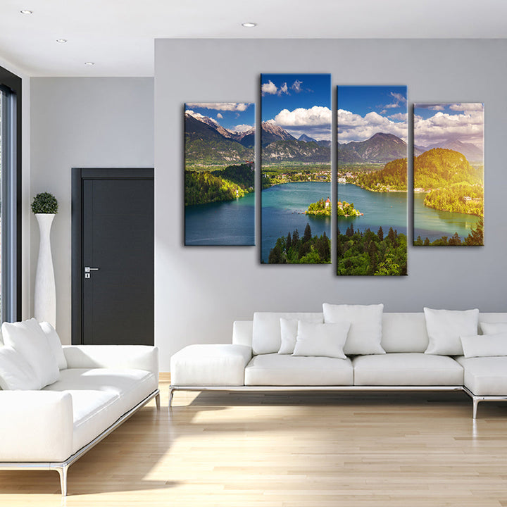 Peace Of The Land 4 Piece - Canvas Wall Art Painting | Bowlift