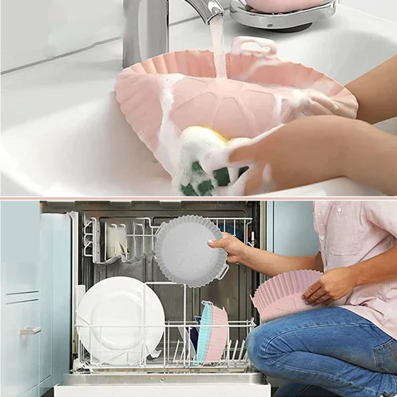Air Fryer Silicone Baking Tray | Bowlift