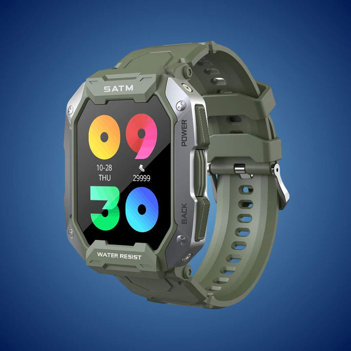 TactiX ARMY Series Smartwatch With Military Design | Durable GPS - Fitness Tracker - for Outdoor Adventures - Military Personnel and Tactical Use Bowlift