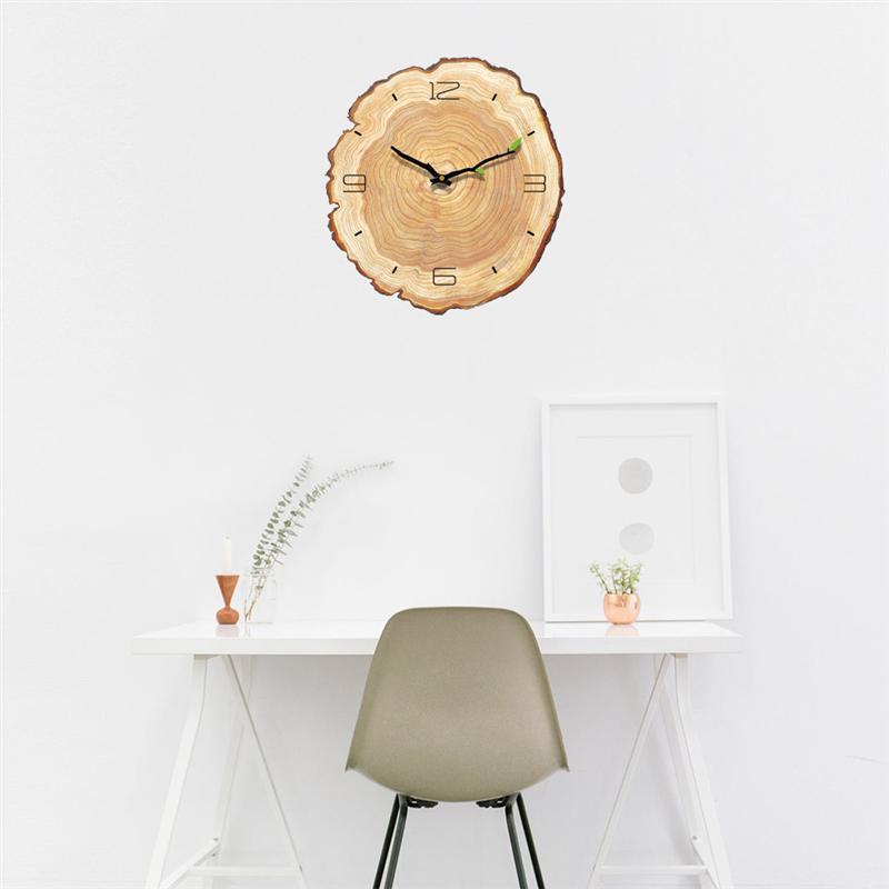 BowLift | Wood Annual Rings Wall Clock