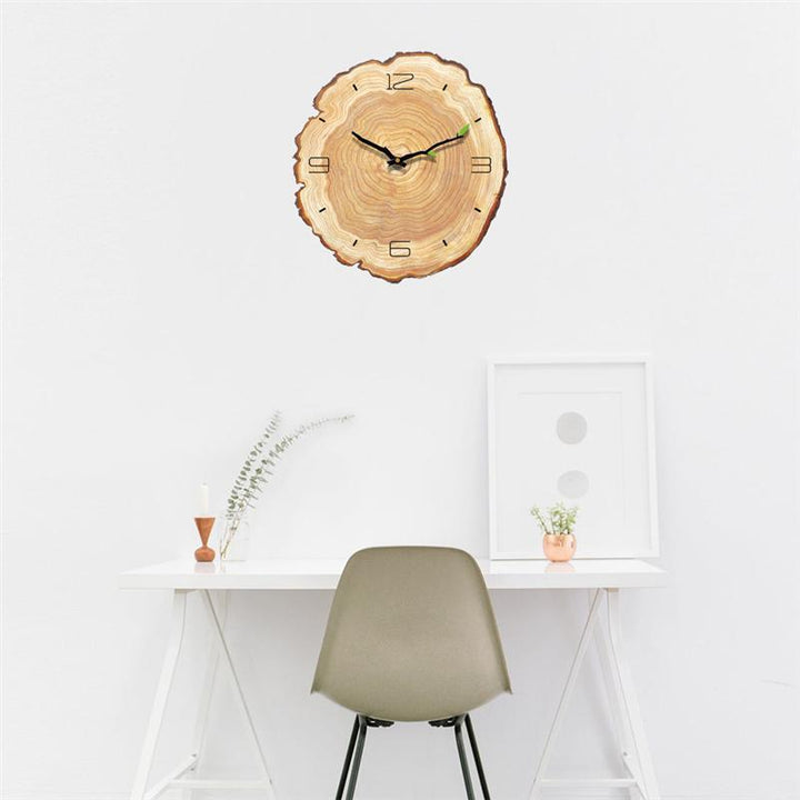 BowLift | Wood Annual Rings Wall Clock