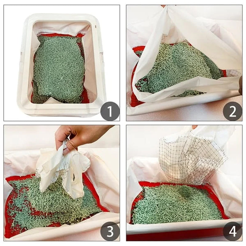 BowLift | Reusable Cat Litter Liners Bag