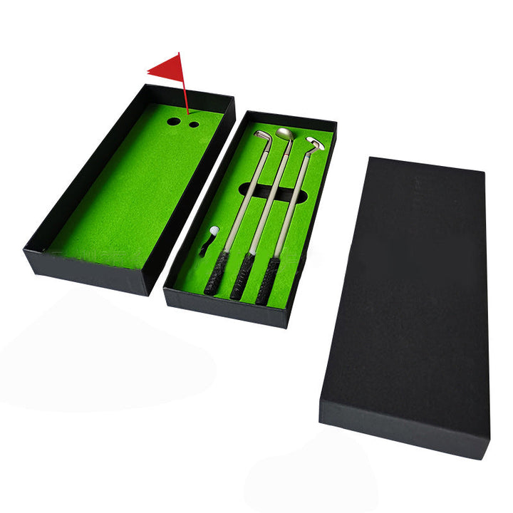 Golf gift with putting green Bowlift