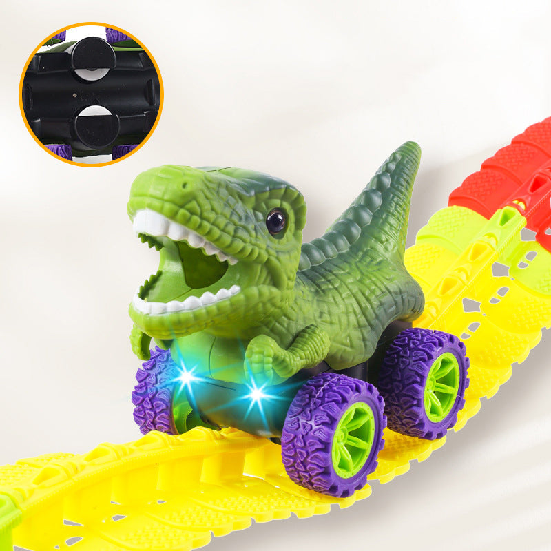 BowLift | Roller Coaster Dinosaur Track Car