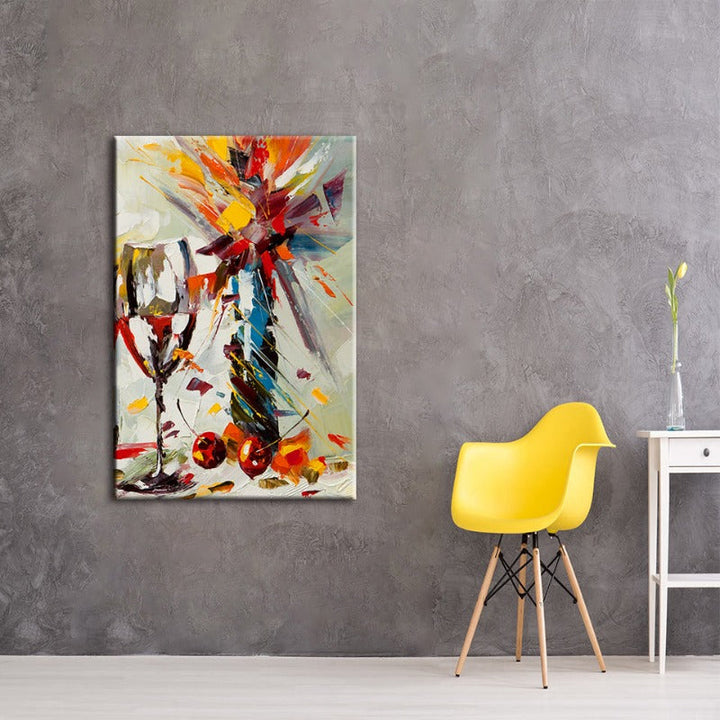 Abstract Summer - Canvas Wall Art Painting | Bowlift