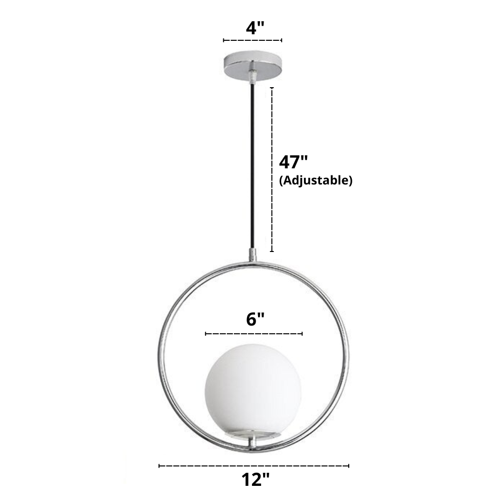 Nordic Glass Pendant Lamps | Bowlift