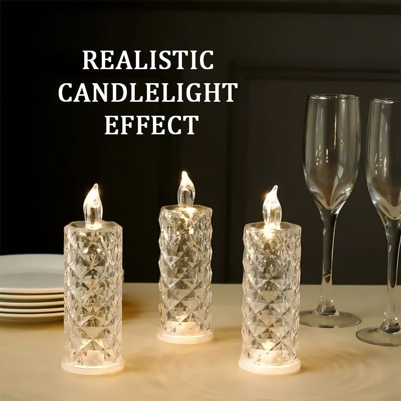 BowLift |  Crystal Rose Candle Holder - Romantic charm without being messy