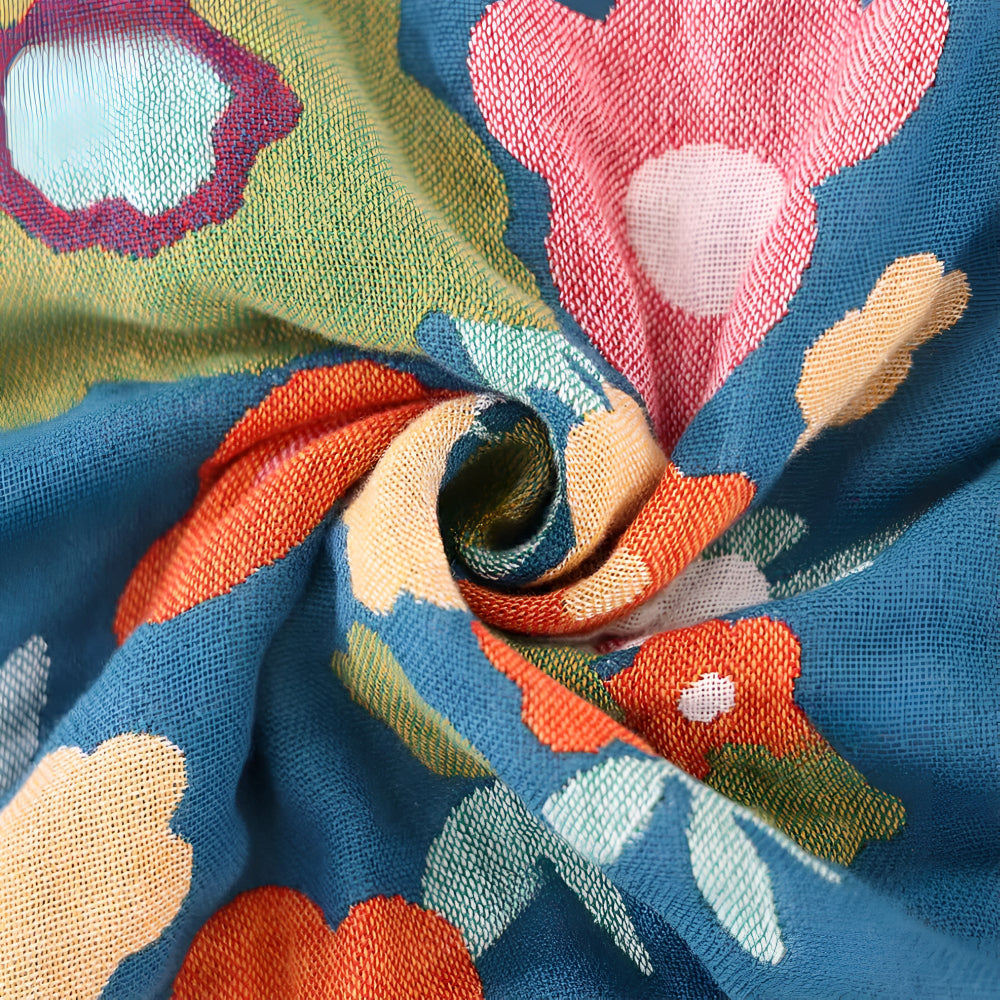 BowLift | Wildflower Botanical Bliss Cotton Blanket