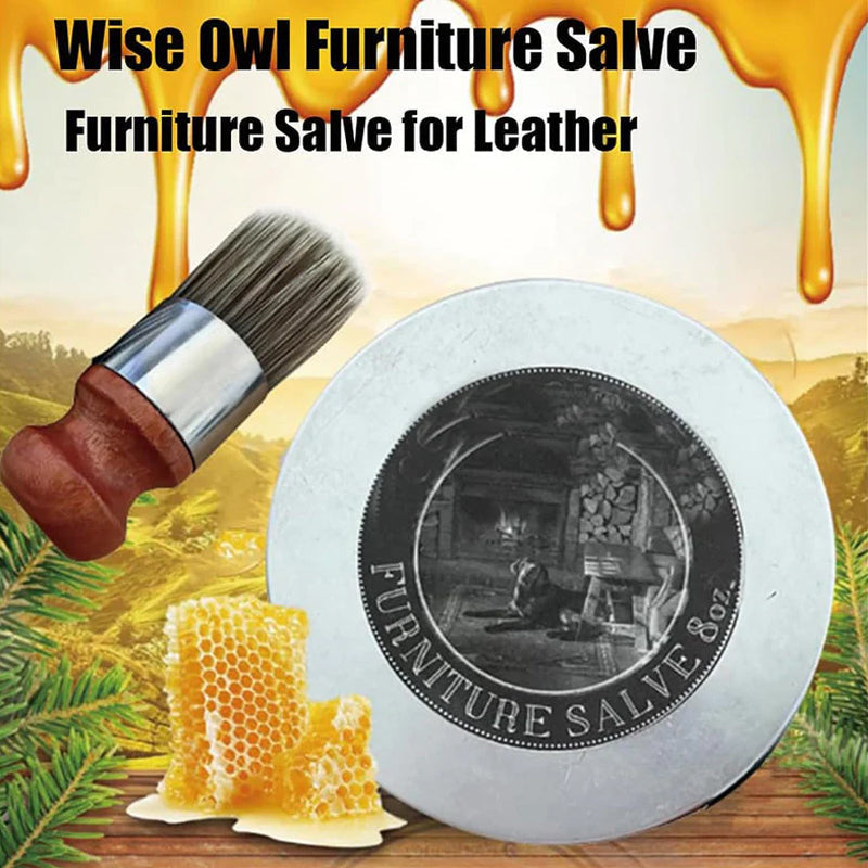 BowLift | Leather Furniture Salve & Brush Set
