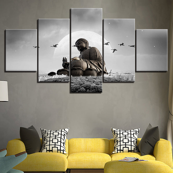 Buddha - Canvas Wall Art Painting | Bowlift