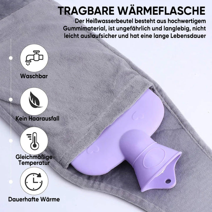 BowLift | Refillable Plush Hot Water Bottle Belt