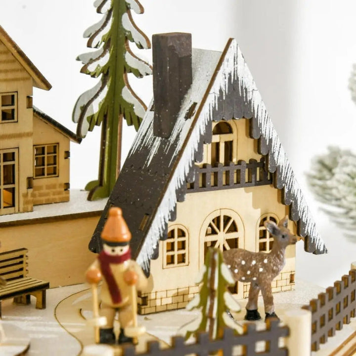 BowLift | GlowFest – Advent calendar with LED lights and house design