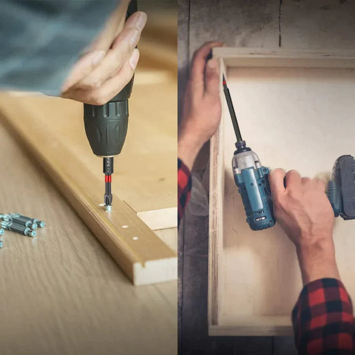 Cross-recess screwdriver bit set | Bowlift