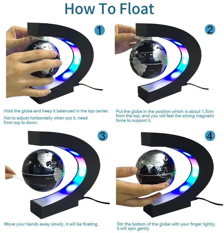 BowLift | Floating Antigravity Globe LED Lamp