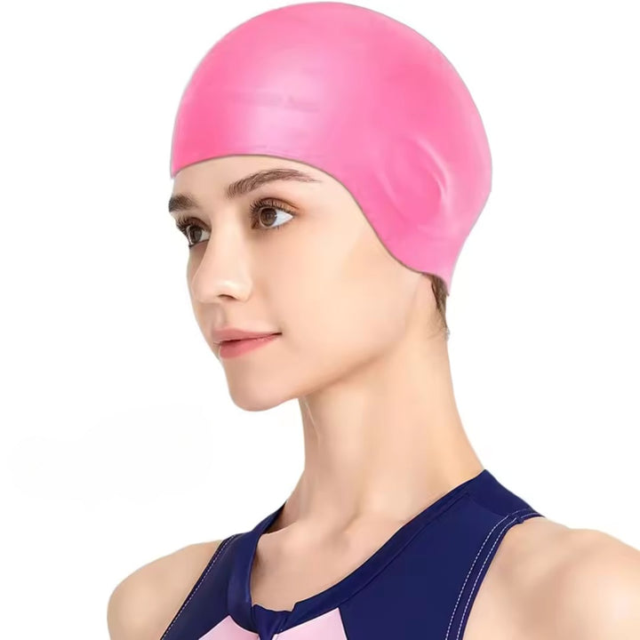 BowLift | Silicone Swim Cap with Ear Protection for Long Hair
