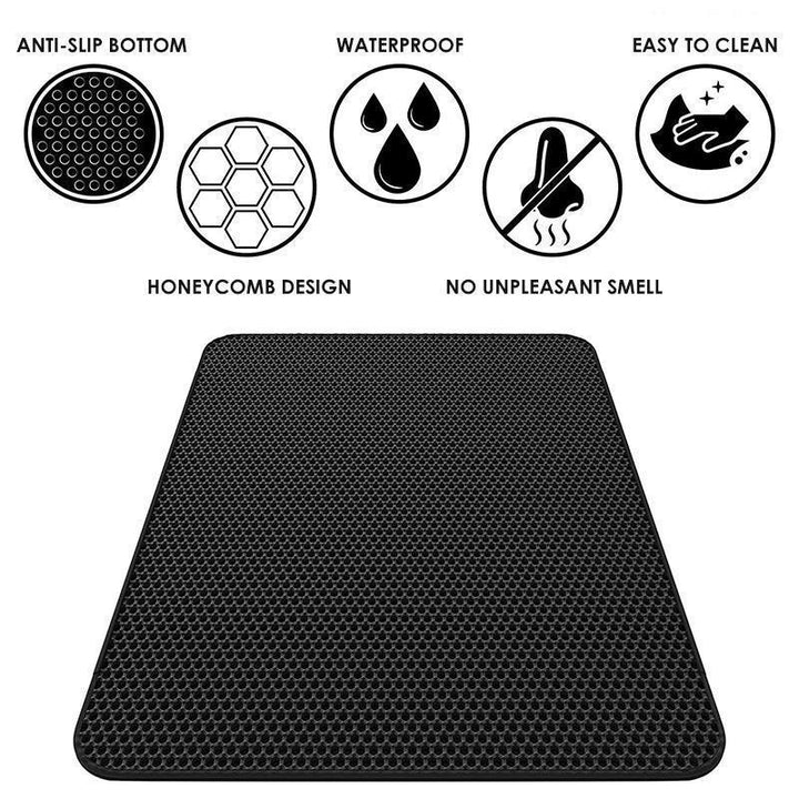 BowLift | Non-Slip Cat Litter Mat