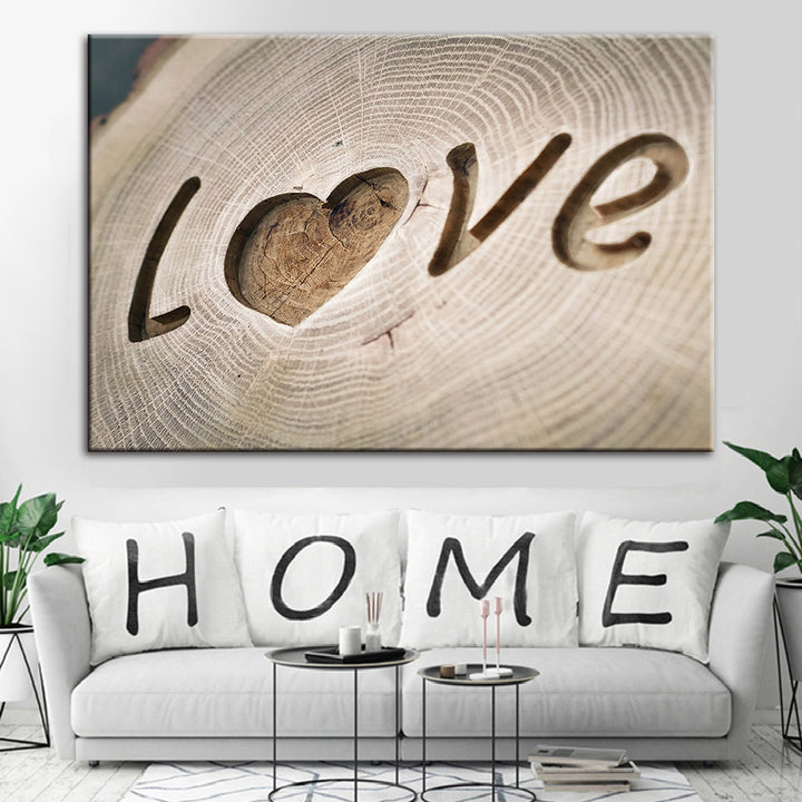 Love Forever - Canvas Wall Art Painting | Bowlift